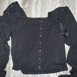 Off the shoulder shirt